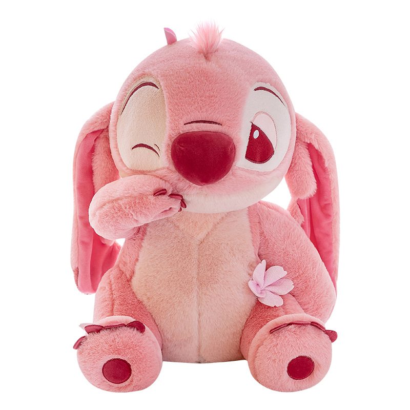 Ny docktecknad Sakura Angel Plush Toy Söt anime mjuk fylld kawaii barn födelsedagspresent