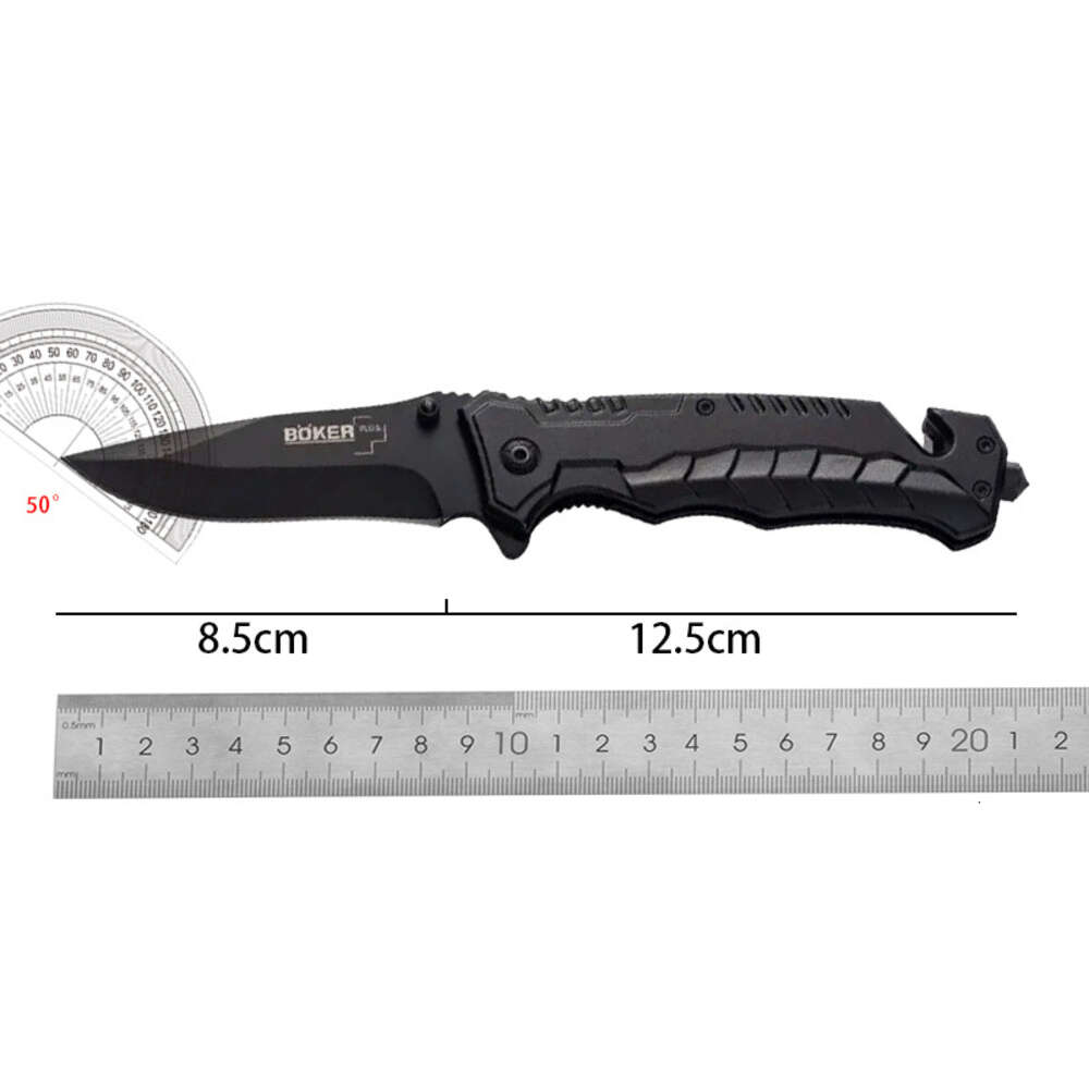 Składany nóż, przenośny nóż kieszonkowy EDC, wielofunkcyjny nóż do cięcia i nóż owocowy, wyłącznik okienny