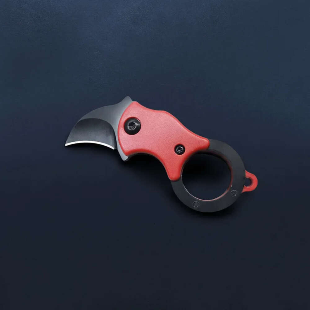 Mini Keychain Pocket Knife Outdoor Portable Folding Blade Knives Necklace Eagle Claw Box Opener Express Fruit Knife