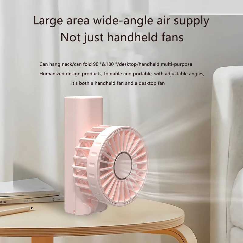 Andra apparater Portable Handheld Fan Small Cooling Fan USB Charging Handheld Fan Micro Charging Fan J240423