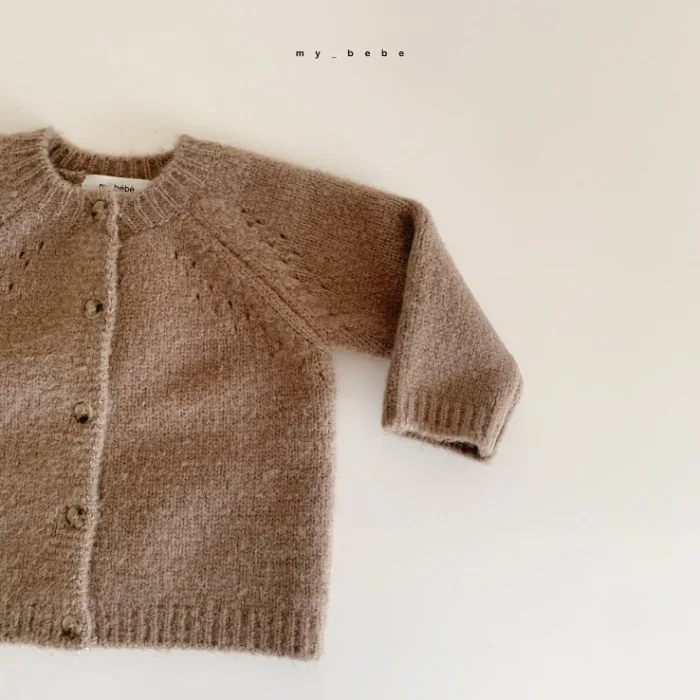 Sunglasses Autumn New Baby Boys Girls Coat Baby Sweater Toddler Knit Cardigans Newborn Knitwear Longsleeve Cotton Baby Jacket Tops