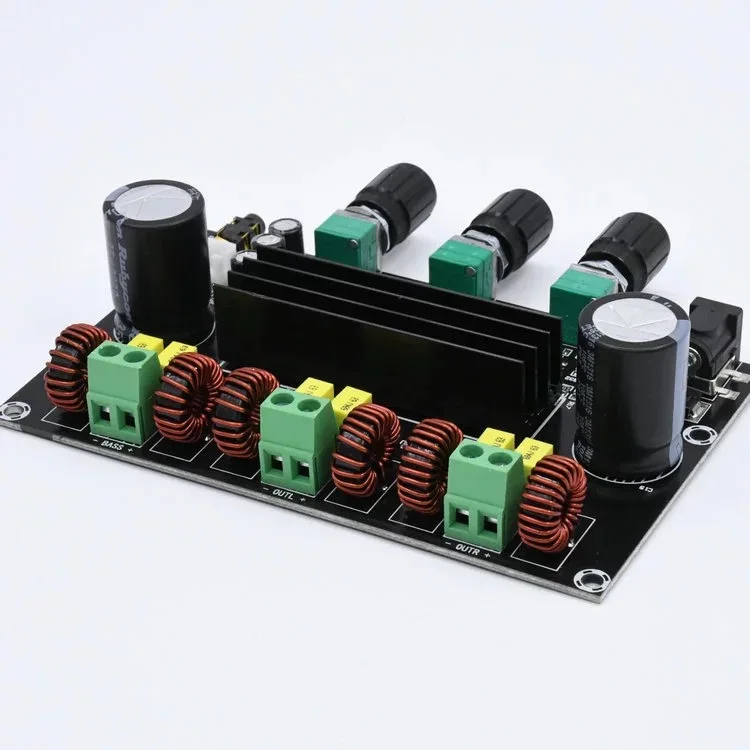 Amplificateur 80W + 80W + 100W 2.1 canal TPA3116 Poste d'amplificateur stéréo numérique avec deux amplificateurs de basse NE5532 OP AMP TPA3116D2