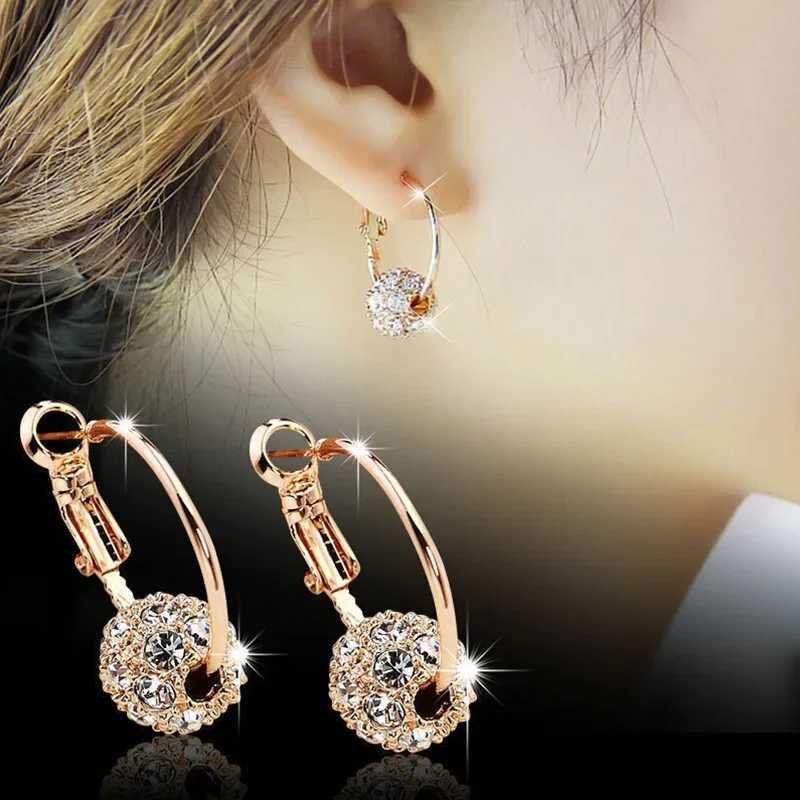 Charm Magnetic Slimming Earrings Lose Weight Body Relaxation Massage Slim Ear Studs Patch Health Jewelry Girls Women Best Gift Y240423