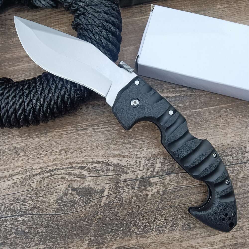 High Performance Warrior Tactical Folding Knife 7Cr13Mov Blad Nylon Glass Fiber Handle Outdoor Combat Hunt Knives EDC Tools