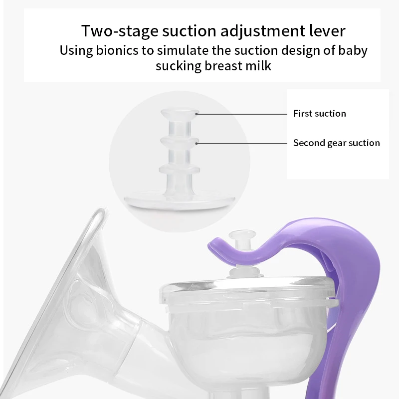 Enhancer Creative Manual Breast Pump Powerful Baby Suction Feeding Milk Bottles Breasts Pumps Bottle Sucking Baby Breast Feeder