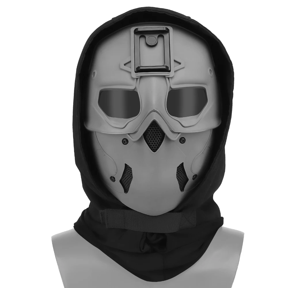 Safety Tactical Wild Mask Hutning Full Face Outdoor Protective Airsoft Mask Halloween Camouflage Mask Fan Lätt Mask Hjälm