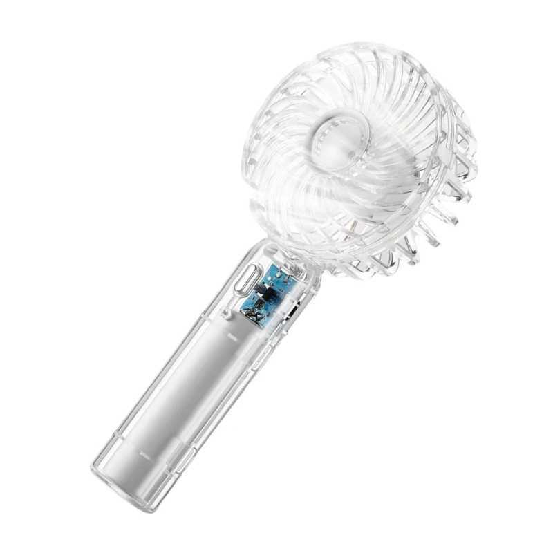 Andere apparaten draagbare handheld ventilator draagbare oplaadventilator 1200 mAh 3-speed voeding J240423