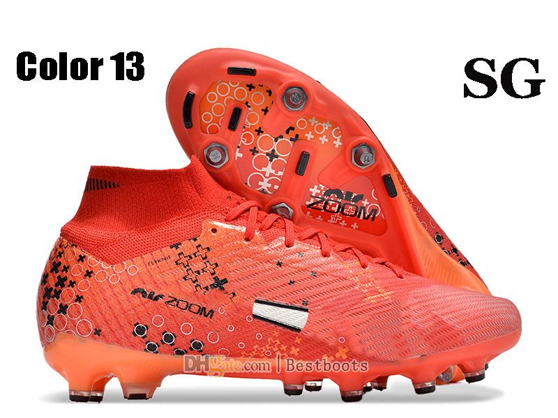 Gift Bag Kids Childrens Football Boots Ronaldo CR7 SuperfIys 9 IX Elite SG Tns Cleats Mbappe Youth Boy Girl Soccer Shoes Athletic Outdoor Trainers Botas De Futbol