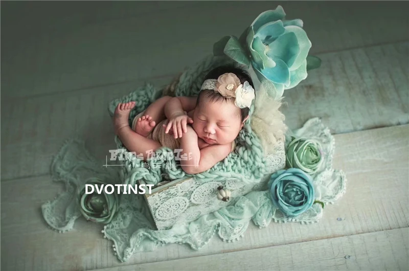 Accessoires DvotInst Pasgeboren babyfotografie Props Poseren Wraps Lace Background Dekens Backdrop voor Fotografia Accessories Studio Props