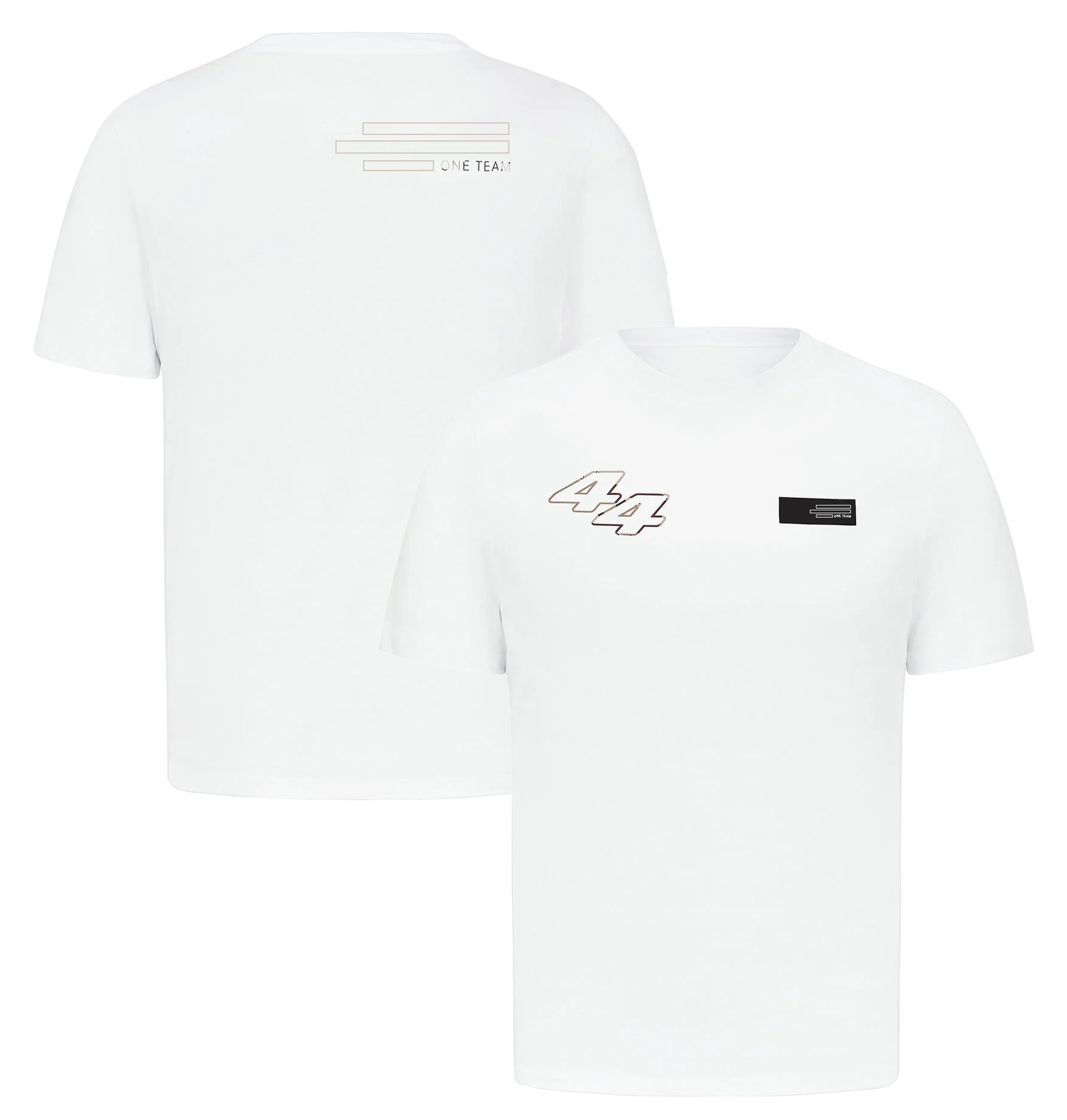 F1 44 63 Driver T-Shirt Formula 1 Team Racing Logo T-Shirt Men Women Fashion O-Neck T-Shirt Tops Tops Tops Jersey Plus Size
