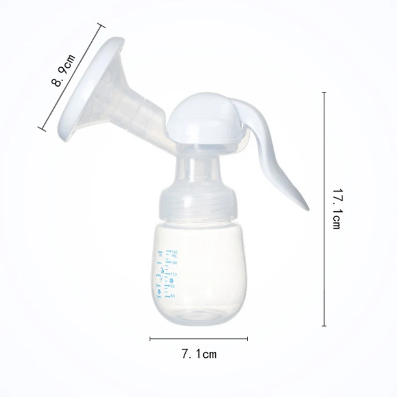 Enhancer Portable Manual Breast Pump Baby Feeding Bottle Milk Massage Comfortable Adjustable Pressing Breast Pump Baby Use