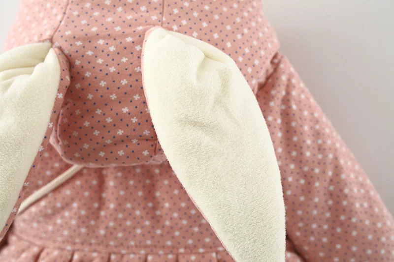 Schichten Herbst Winter Neugeborene Baby Kleidung Set süßer Druck Cartoon süße Kapuze -Kleinkindjacke