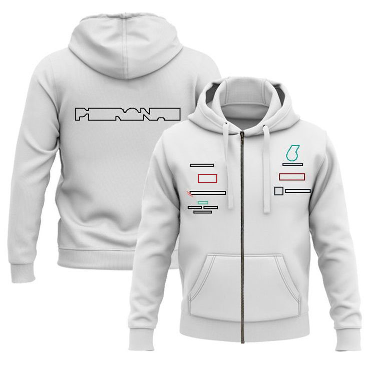 2024 Nieuwe F1 Hoodie Formule 1 Team Hooded Sweatshirt Racing Driver Sport Oversized Hoodies Spring Fall Men's Fashion Zip Up Hoodie