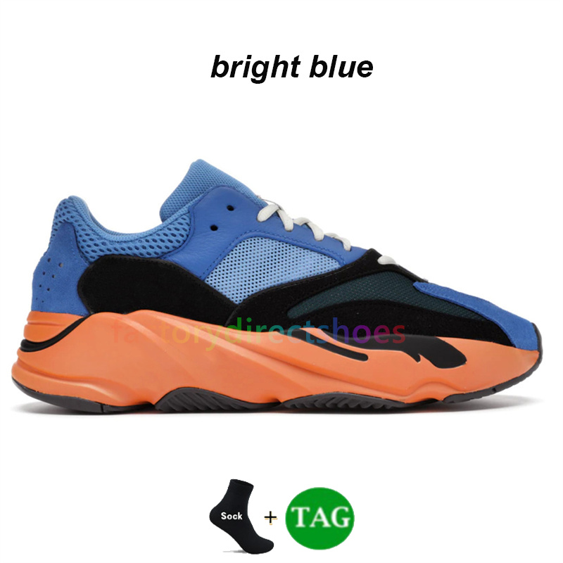 Nya löparskor 700 Låg designer sneakers inom solid grå verktyg svart salt analog blekade azurblå röd mauve soltvätt orange män kvinnor v 1 utomhussport 700s tränare