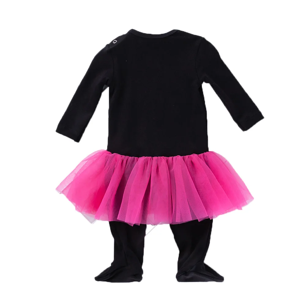 One-Pieces Halloween Party Overalls Kind Kleinkind Baby Girls Jungen Kleid Langarm-Jumpsuitkids Kleidungsstück Kostüm