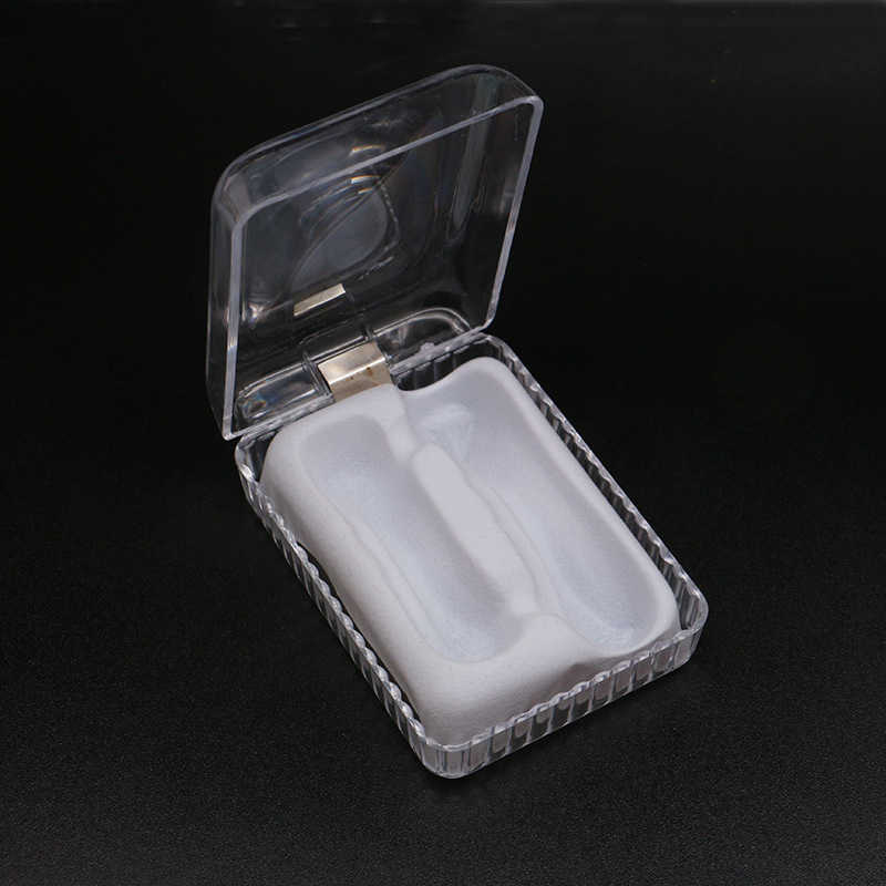 Hip Hop Husces Accessories Protective Case Gift Box Plastic Grillz Box Dammtät låda