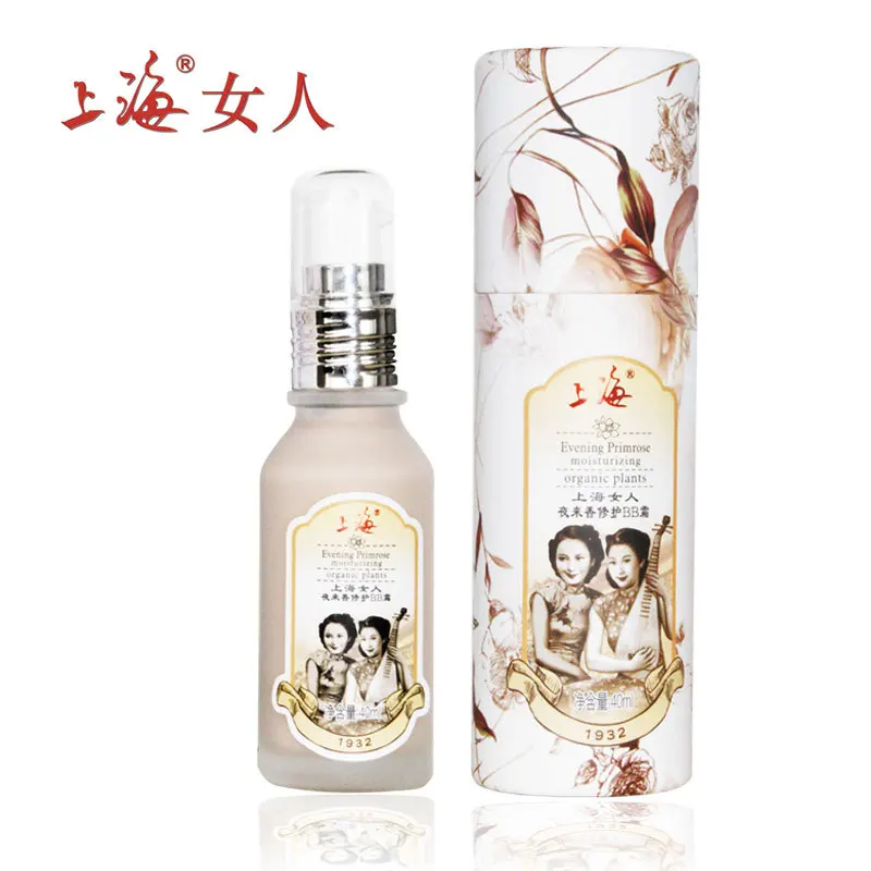 Бутылки Chines Shanghai Natural BB Cream Brighting увлажняет длительный сцепление.