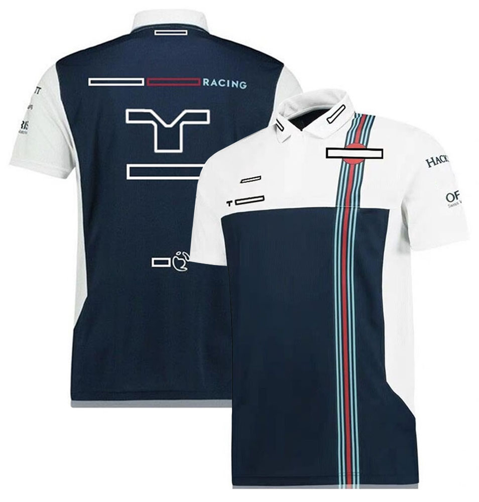 F1 Racing Polo T-shirt Formule 1 T-shirts à manches courtes T-shirts d'été Tops secs à sec