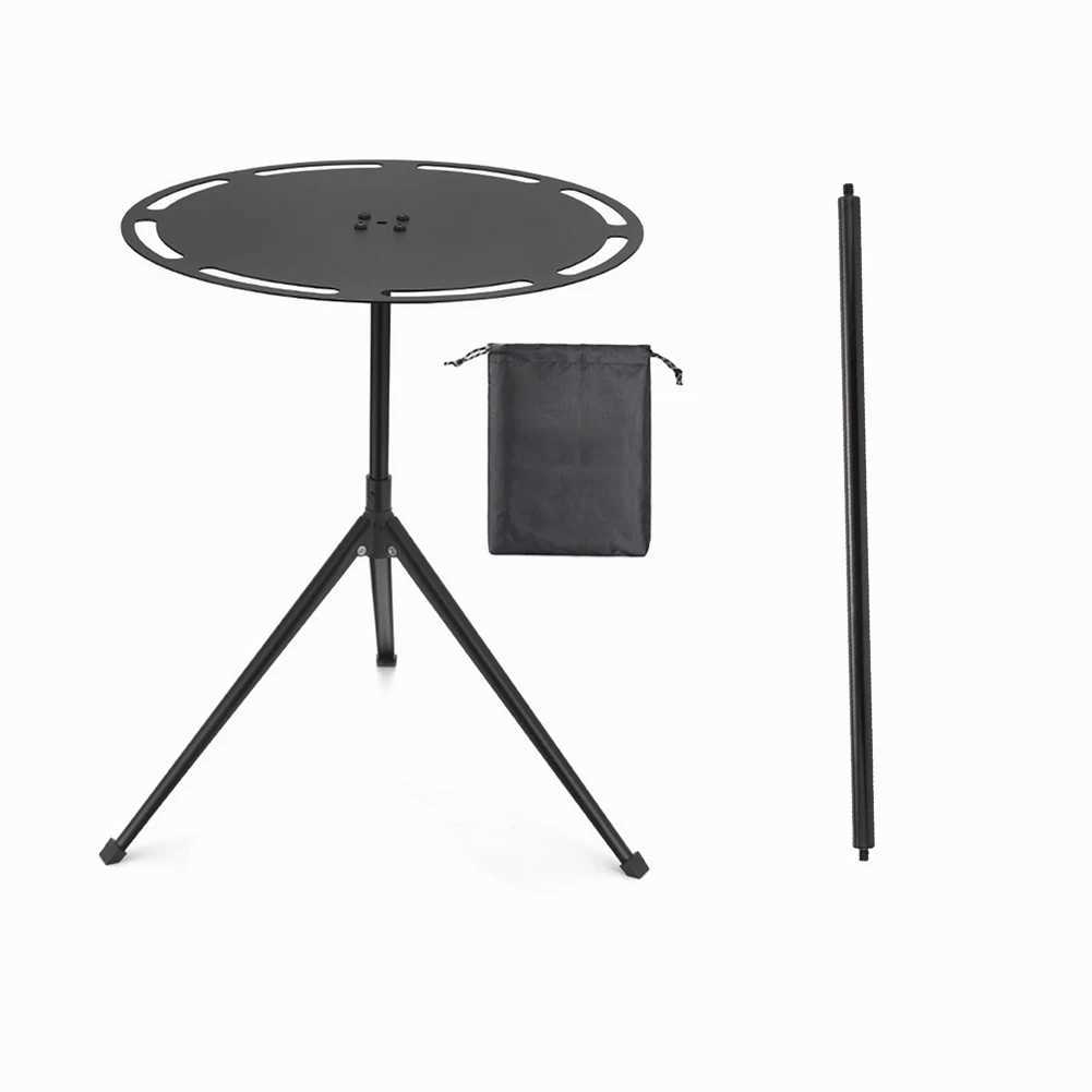 Camp Furniture Tragbare faltbare Picknicktisch mit stark tragender Kapazität mit einem Stativspeicherbeutel für Grillpicknicks Y240423