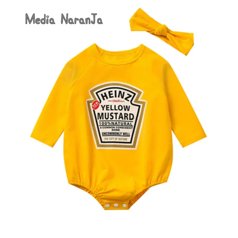 One-Pieces Ins jumpsuit spring autumn thin bodysuit cute baby girl boy cotton sauce costume western style twins clothing with headband