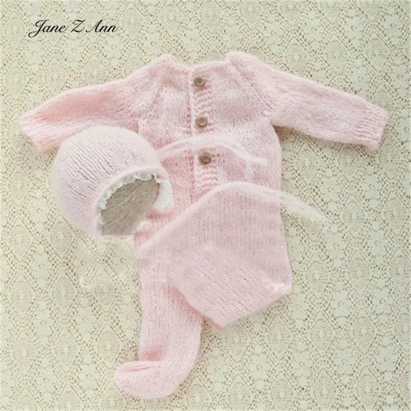 Accessories Children photography set mohair wool yarn newborn clothing twins baby photo studio shooting props