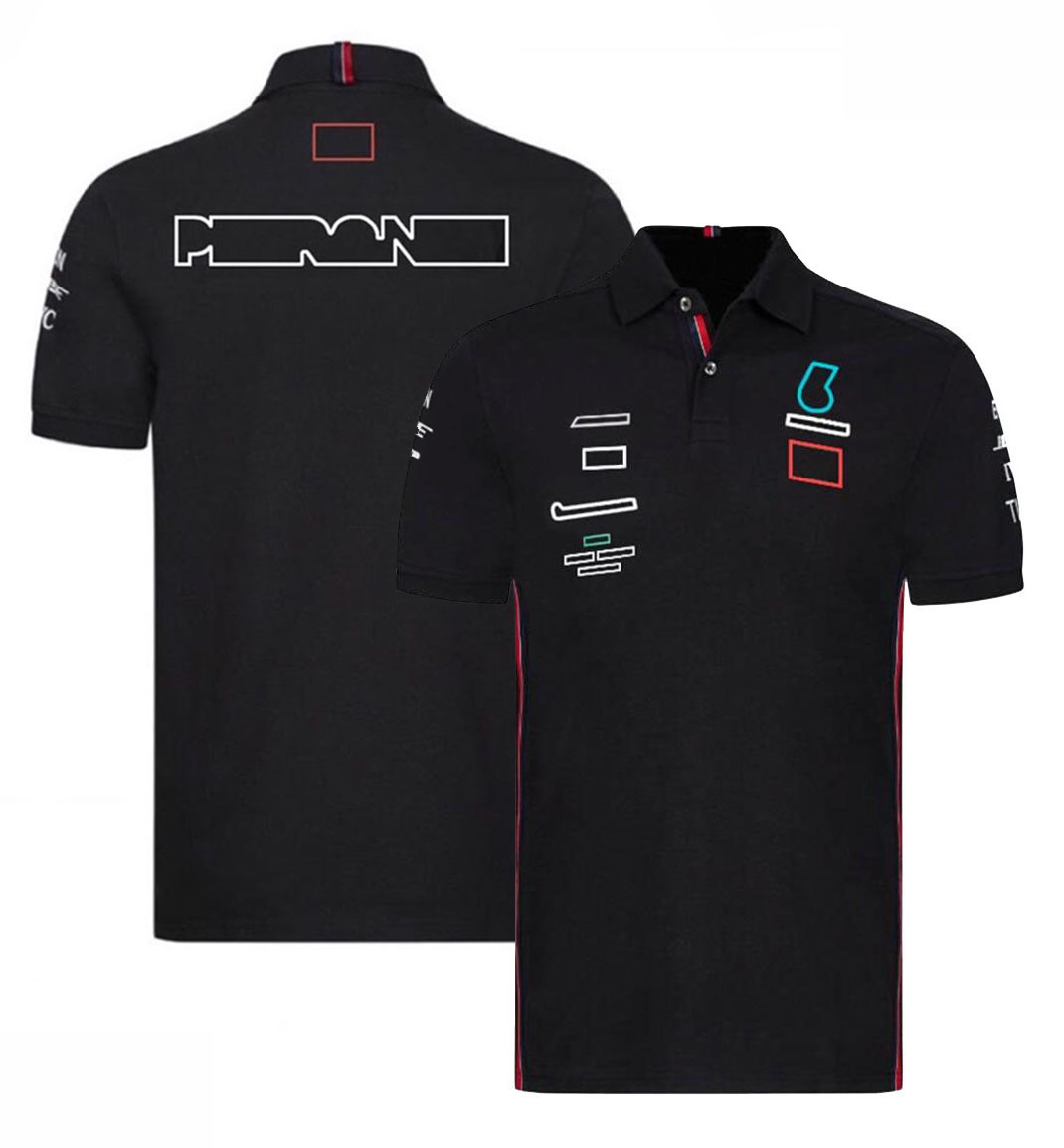 Formule 1 Summer T-shirt F1 Polo Shirts Team Uniform Racing Suite Korte Mouw Plus Size Racing Fans T-Shirt Casual Sports Shirt