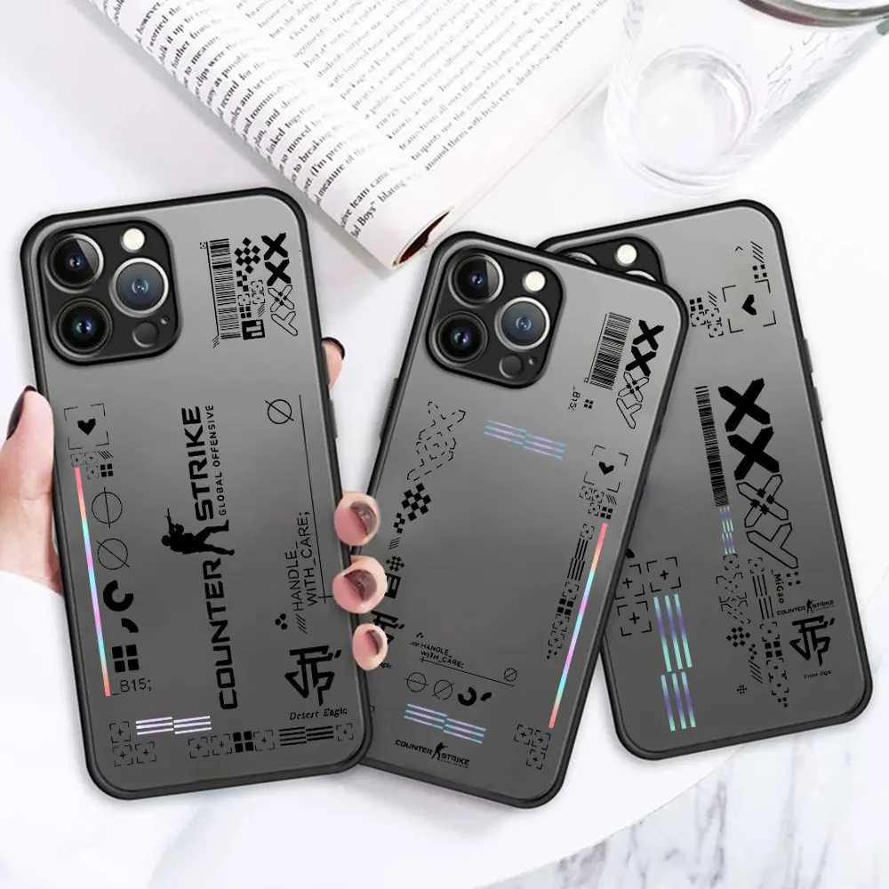 Téléphone portable Bumpers Hot Game Counter Strike CS GO Case de téléphone pour Samsung S23 S22 S21 S20 S10 Fe Note20 10 Plus Ultra Lite 5G Matteparent Mattre Y240423