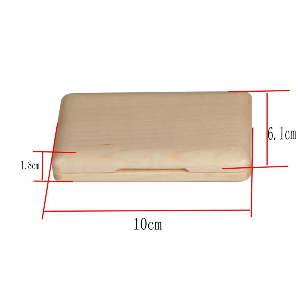 Saxophone Saxophone Clarinet Reed Case Solid Wood Reed Box for Tenor/ Alto/ Soprano Saxophone Clarinet Reeds