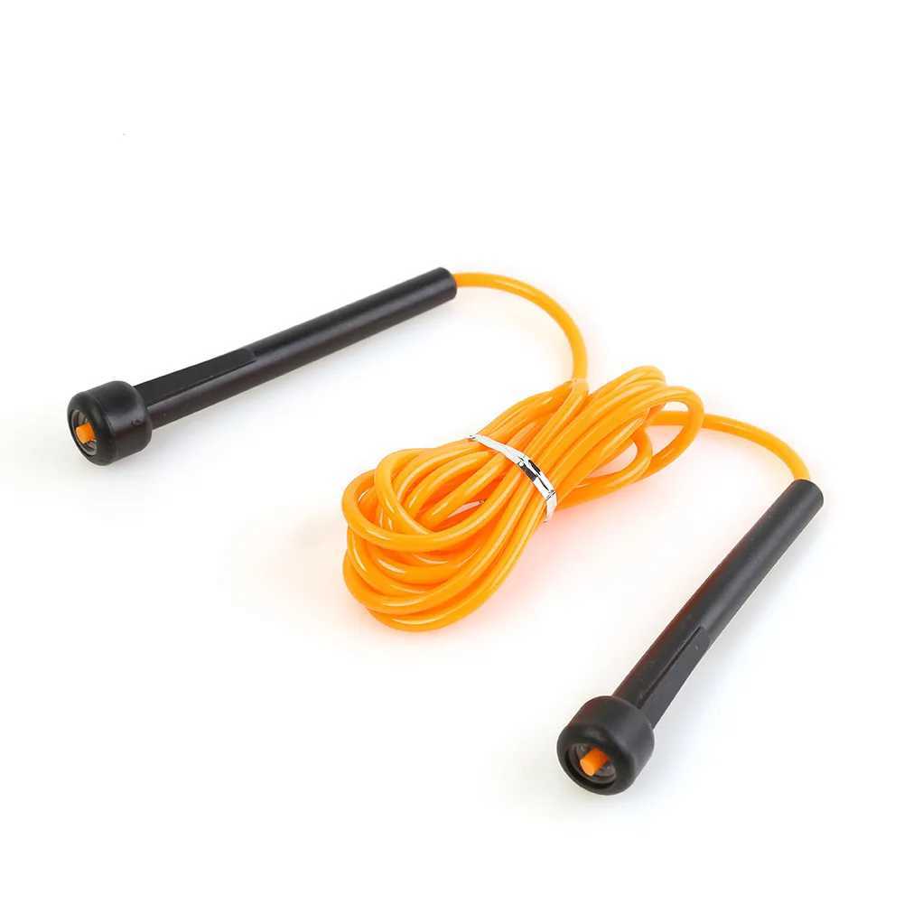 Jump Ropes Sports Sports Ski Rope Fitness PVC Jump Rope Orange Y240423