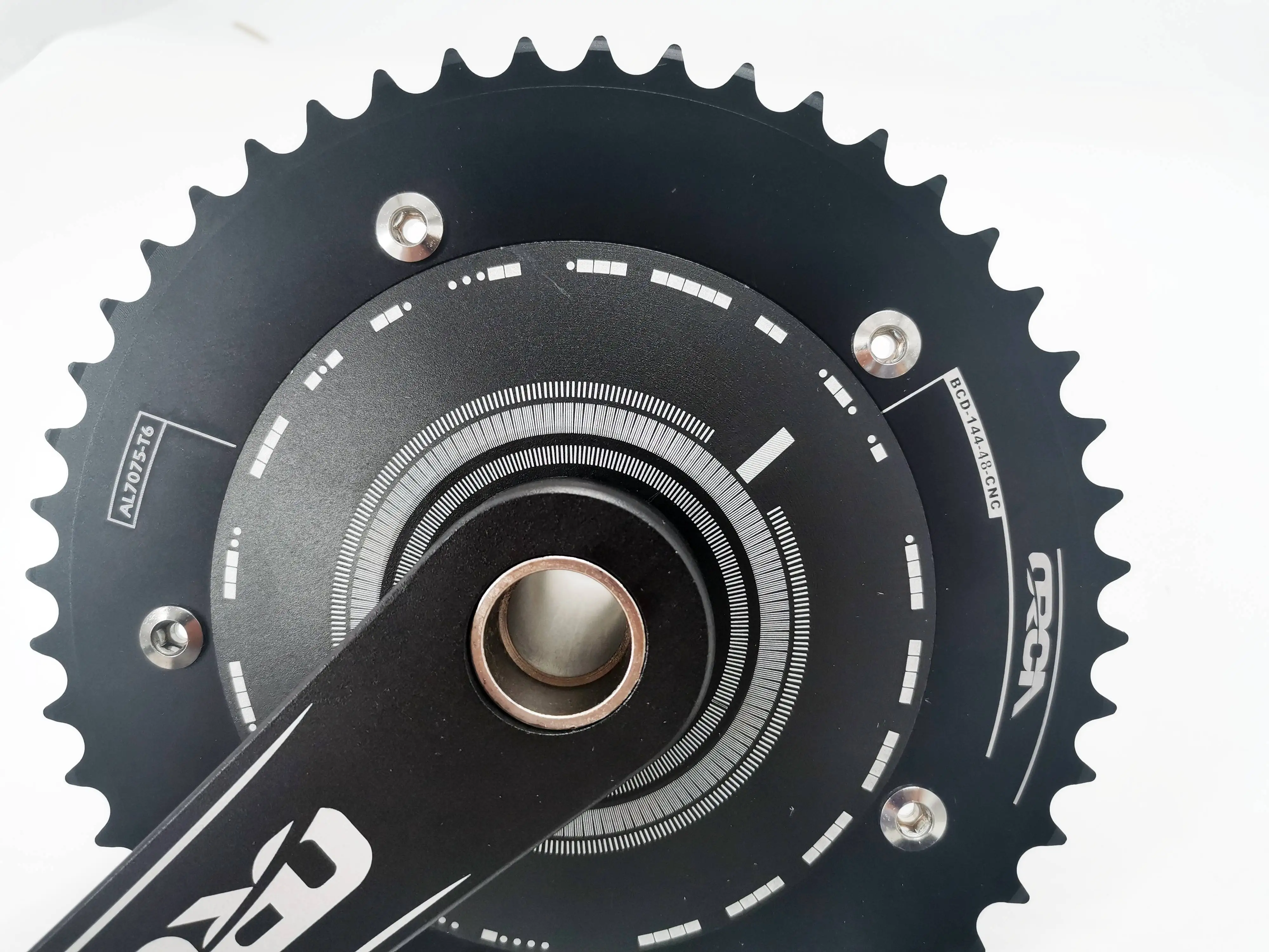 Запчасти новый велосипедный коленчатый коленчик спидометр коленчатый наборы фиксированный шестерня с одним скоростным велосипедным велосипедным велосипедом 48T Алюминиевый шэлью.