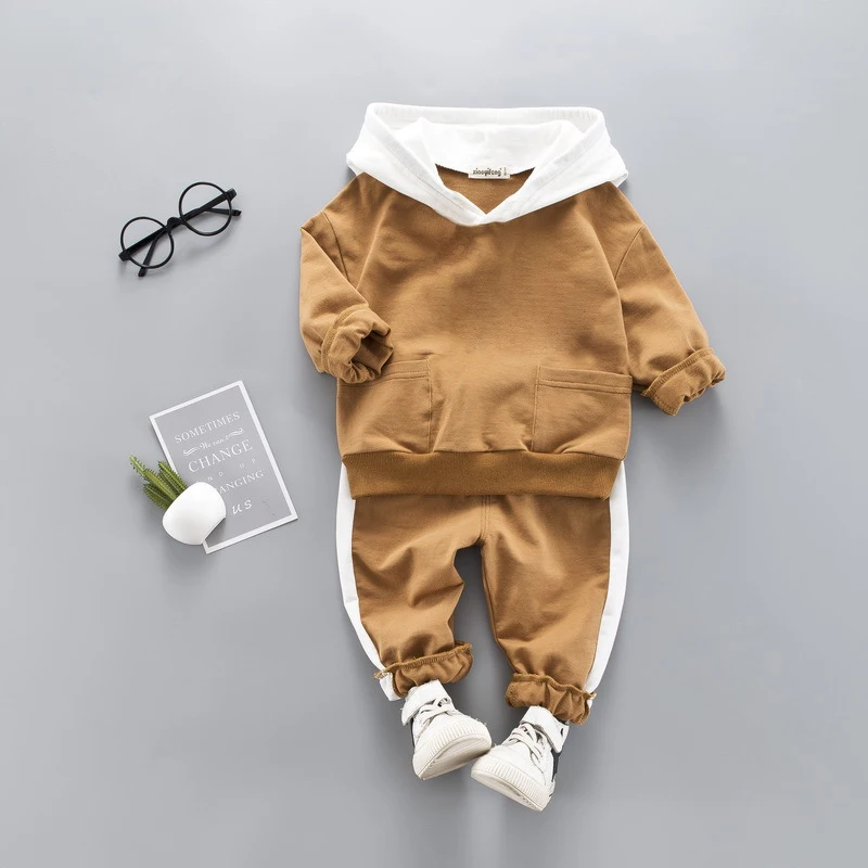 Sets LZH Neugeborene Jungen Kleidung 2022 Frühlingsmädchen Kleidung Sets Hoodie+Pant Kostüm -Outfit Säuglingskleidung für Babyanzug