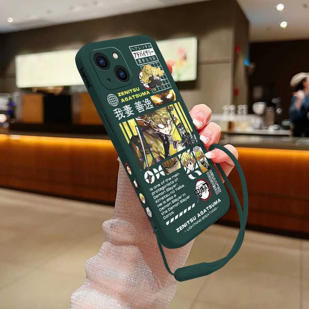 Téléphone portable Bumpers Game Demon Slayer Japan Phone Case pour Samsung Galaxy S23 S22 S21 S20 Ultra plus Fe S10 S9 S10E Note 20 Ultra 10 9 plus couverture Y240423