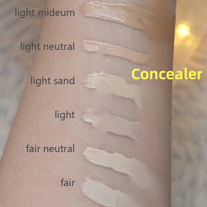 Luxury Foundation Concealer Cream Concealers 10ml in 5 Shades fond de teint Fair Light-sand Medium