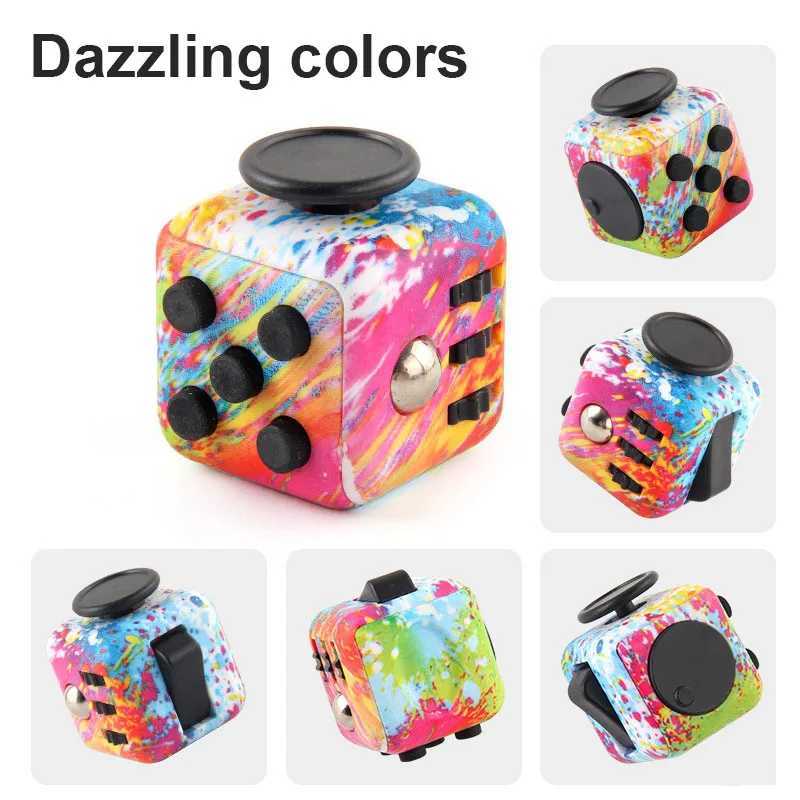 Decompression Toy Fidget Anti Stress Relief Toys Decompression Dice Game for Adult Children Sensory Toy for Autism Antistress Funny Gift d240424