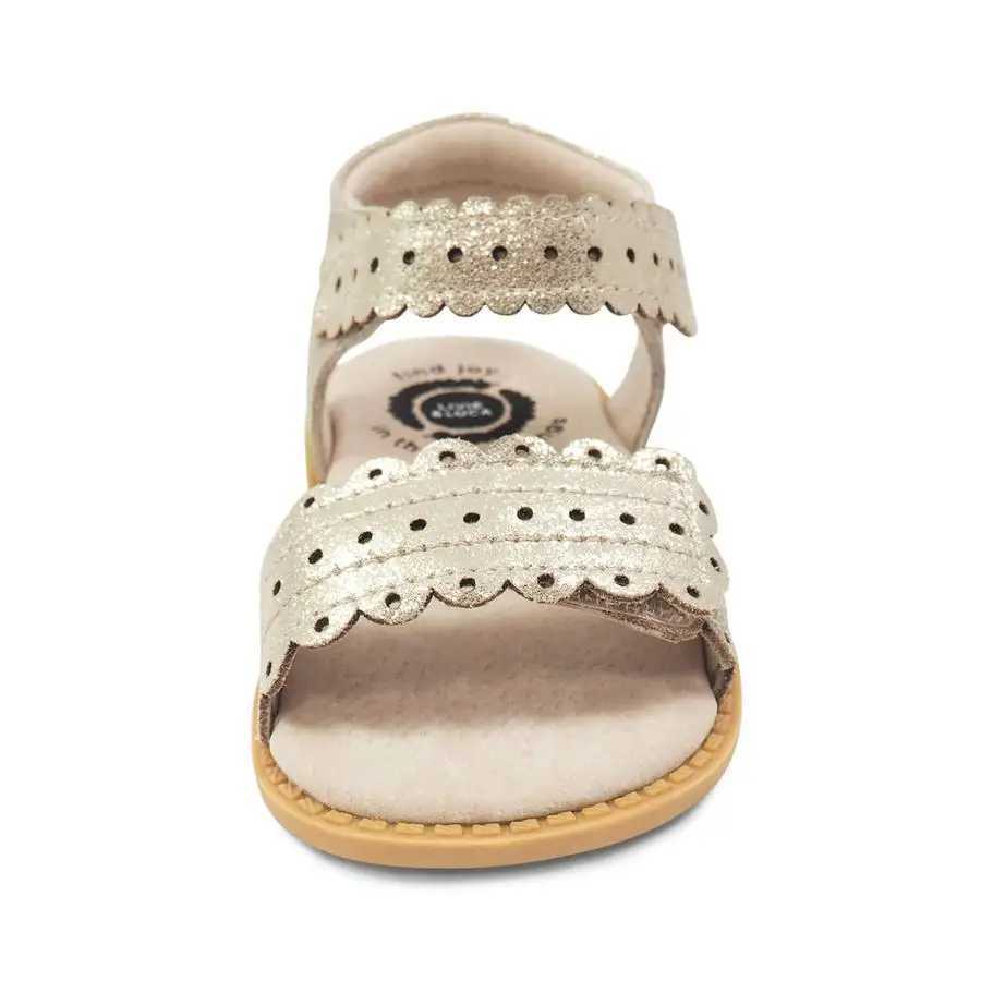 Slipper tipsiëte kinderen Posey Style for Girls Sandalen Lage hak Real Leather Enfants Fill Feestjurkschoenen Toddler Kids Summerl2404