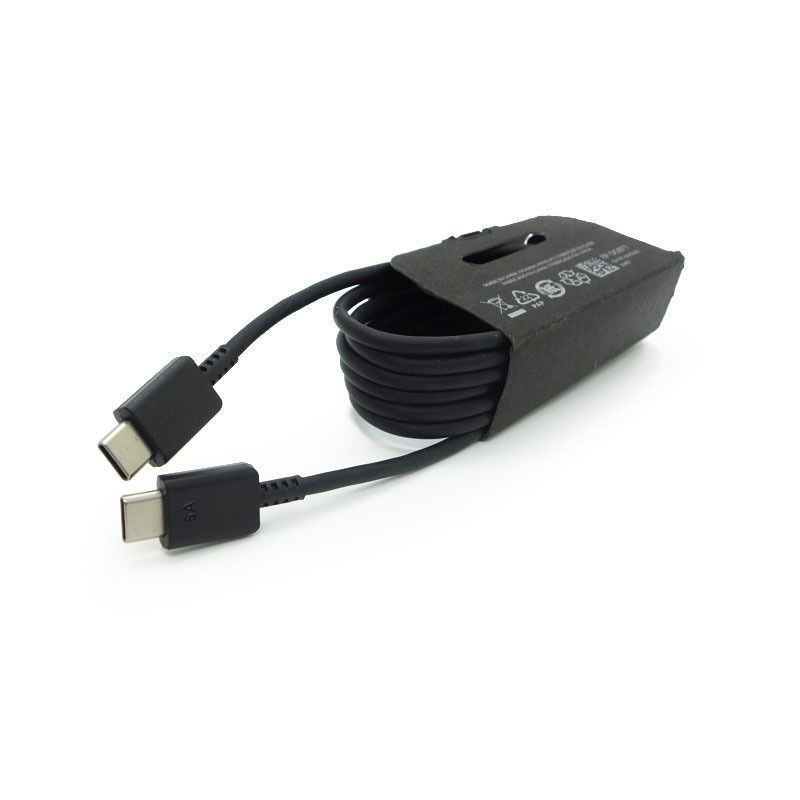 5A 25W 45W typu-C do typu-C kabel danych 1m 3 stóp Szybkie ładowanie Super szybkie USB-C C do C Adapter ładowarki C Kable PD dla Samsung S20 S23 Ultra Plus LG Moto Smart Cell Phone Phone Phone Phone