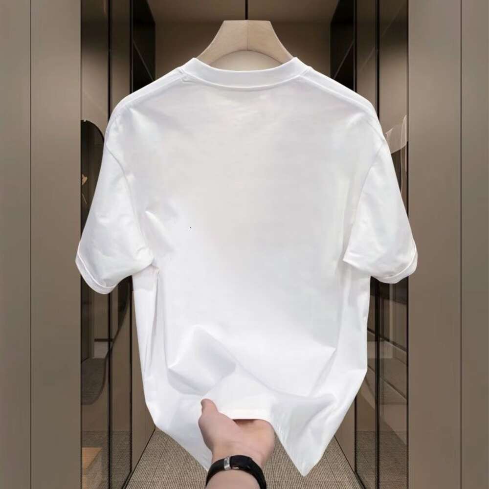 Designer Luxury Kanyes Classic Fashionable Casual confortable American Style Shuai Pure Coton T-shirt à manches courtes, Men's Summer Street Street Loose Round Neck Top