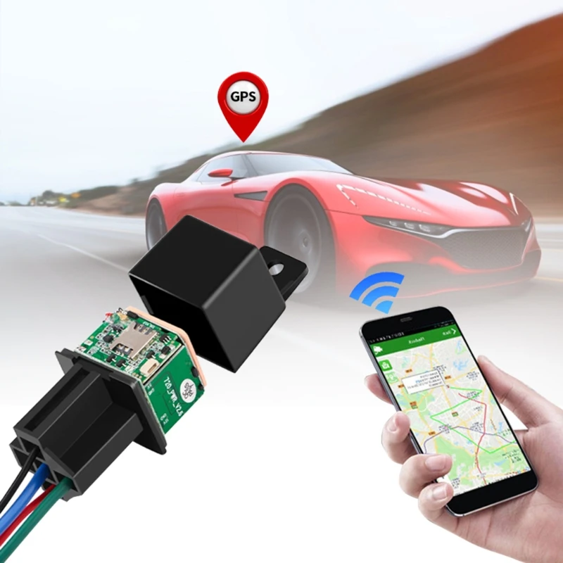 Akcesoria G5AA Przekaźnik samochodowy GPS Tracker GSM GSM Pilot Sternter Sterdeft Urządzenie