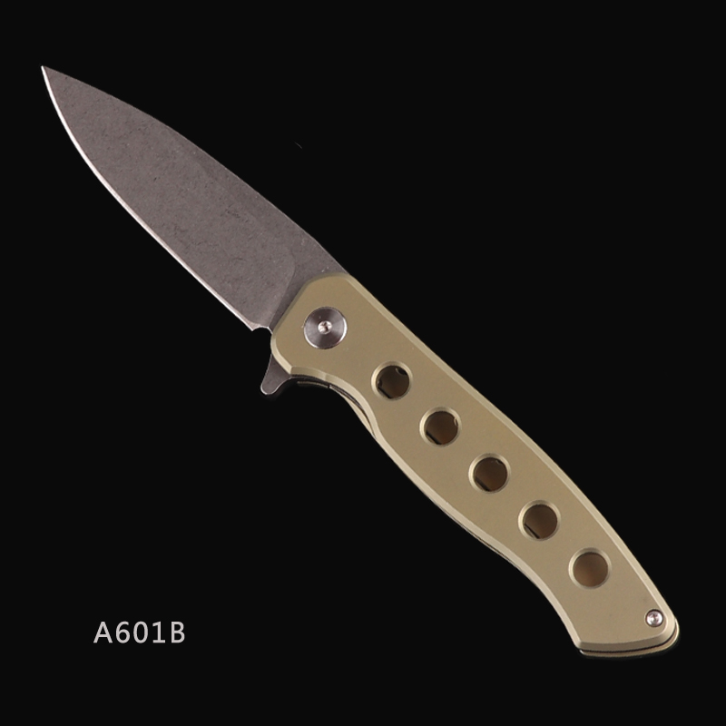 Mens Mt Pocket Knife TC4 Titanium Handle S35VN Blade Drop Point Pliant Couteaux