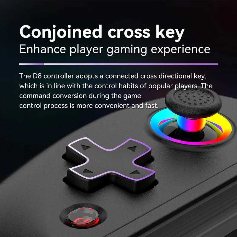 Contrôleurs de jeux Joysticks Contrôleur Bluetooth sans fil pour iOS Android Smartphone GamePad pour le contrôleur PUBG GamePads Telescopic pour Switch Xbox D240424