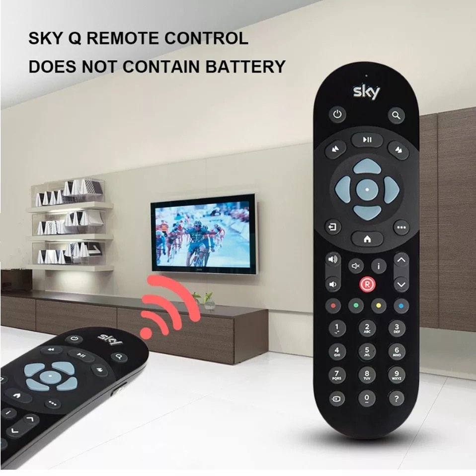 Av Sea Shipping Universal IR Remote Controller för Sky Q TV Box Coontroller Black Sky TV Box /TV High Quility Remote Control for Home