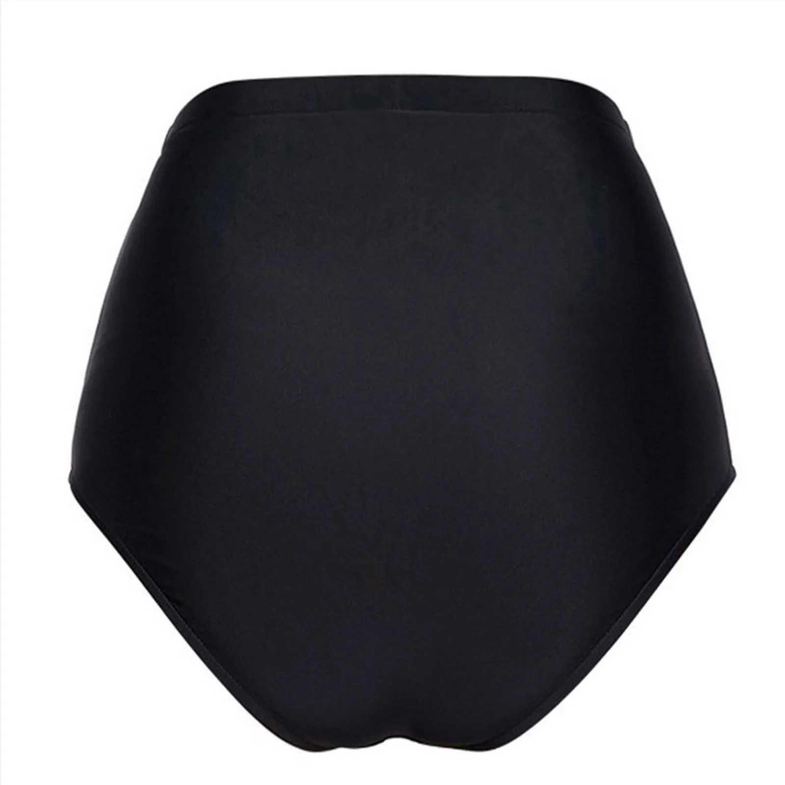 Mulheres de moda de banho feminina Mulheres de cintura alta Swim Bikini Bottoms Toites de banho Panties de banho de banho Summer Natação de fundo Brincadeiras 2024 TRAJES DE BANO MUJER D240424