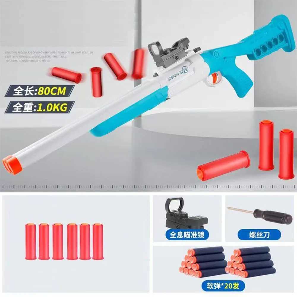 Gun Toys Foam Bullets Cool Shotgun Toy Gun Safe For Boys Kids Holi Gun Tk Shop Toys Dropshippingl2404