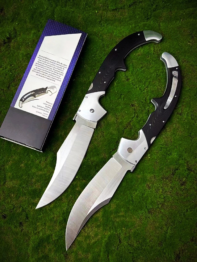 Specialerbjudande stort ESPADA XL Folding Knife S35VN Satin Blade G10 med rostfritt stålhandtag utomhus camping vandring överlevnad Taktiska knivar med detaljhandelslådan