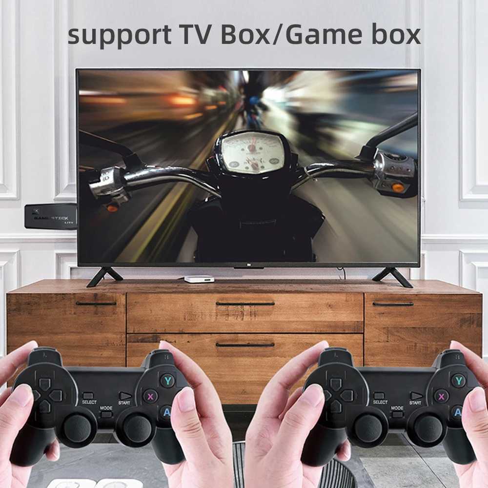 Kontrolery gier Joysticks 2,4G bezprzewodowe gamepad na Android / Game Box / Game Stick / PC / Smart TV Box Dubleble Game D240424