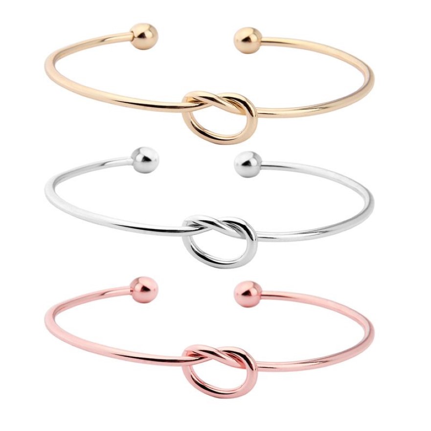 bracelet fille manche simple ouverte Bracles 3 couleurs demoiselle d'honneur bracelet ajusté pour les femmes de fête de mariage bijoux de bricolage Noël g278j