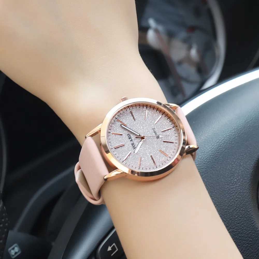 Wristwatches Womens Watches Brand Luxury Fashion Ladies Watch Leather Watch Women Female Quartz Wristwatches Montre Femme 240423