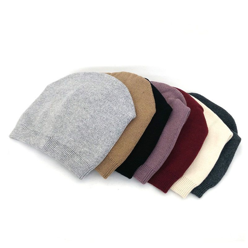 Autumn Winter Designer Kvinnor Beanie Hat Enkel mjuk tunn stickad hattar utomhus varmt kallt fashion -motorhuv