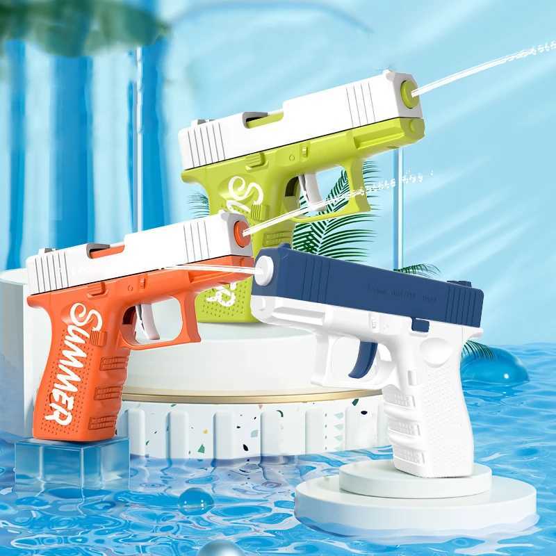 Pistolet toys fun glock eau arme gun childrens jouet eau manuelle manuelle éclate en extérieur jeu jouer à l'été toyl2404