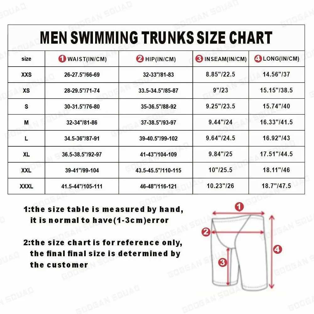 Swimwear Mendwear Summer Mens Diving Surfing Jammer Swamwwear Beach Colrs Shorts natation pantalon d'entraînement sportif